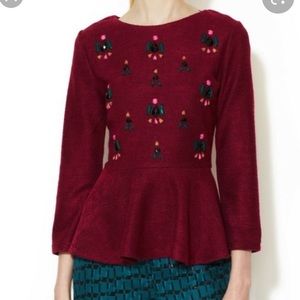 Anthropologie Dolce Vita Peplum Top